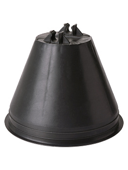 TDM Держатель для плоской кровли 2 фиксатора для прута Ø8 мм, без бетона, ПП SQ2402-3081