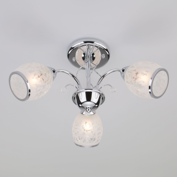 Eurosvet Люстра потолочная 30026/3 хром 00000073708