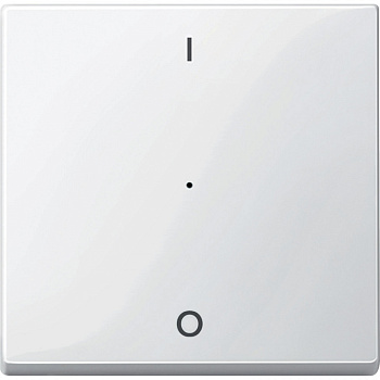 SE Merten KNX\EIB SM Полярно-бел Клавиша для модуля 1-кнопочного выключателя, с символами 1/0 MTN619319