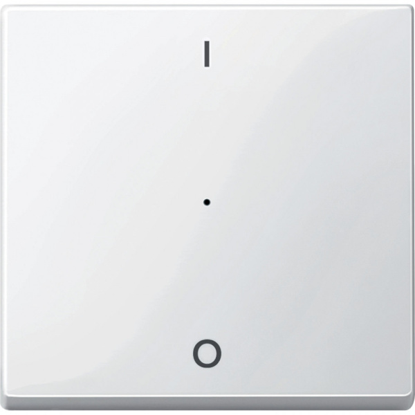 SE Merten KNX\EIB SM Полярно-бел Клавиша для модуля 1-кнопочного выключателя, с символами 1/0 MTN619319
