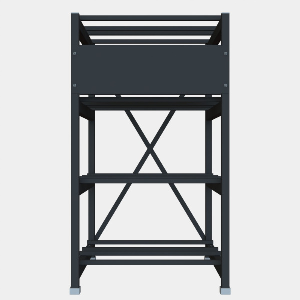 Systeme Electric Стеллаж 4 полочный 2 ряда 800х935х1430