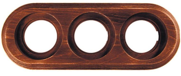 BIRONI Лизетта Бук Старое дерево Рамка 3-ая на бревно 260мм BFC26-630-17