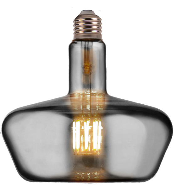 Horoz Electric 001-050-0008 8W Титановый E27 220-240V Светодиодная филаментная лампа GINZA HRZ00002805