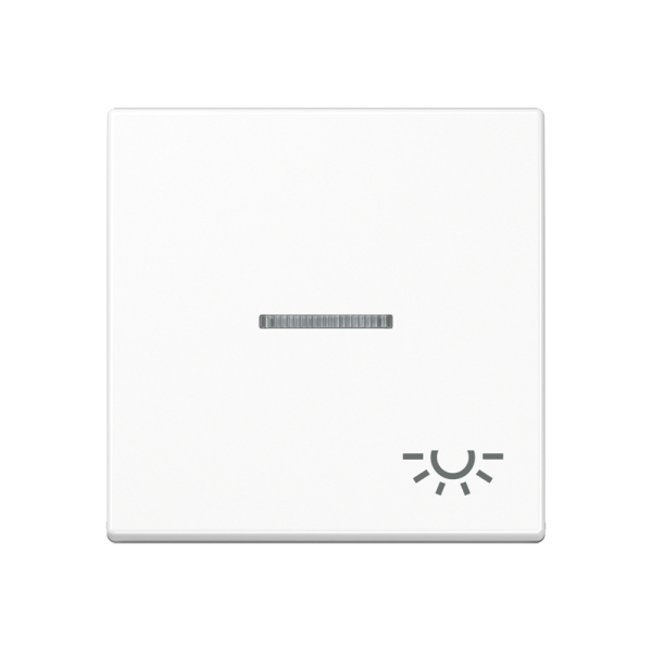 JUNG клавиша с символом освещения с подсветкой, белый A590BFKO5LWW