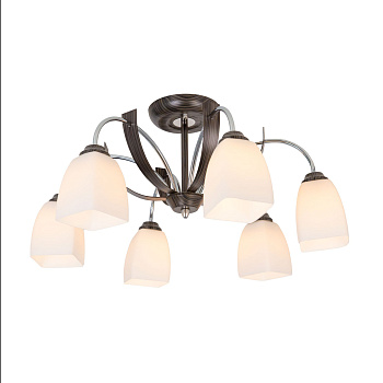 Citilux CL128161 Крокус Хром+Венге Светильник Люстра