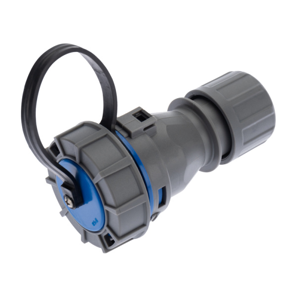 Розетка кабельная переносная влагозащищенная 2Р+РЕ, 16 А, IP68 Rexant 111-121