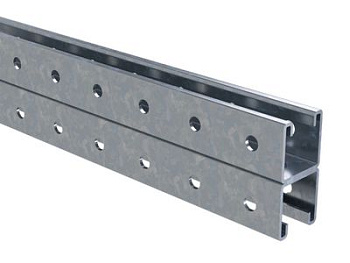 DKC Двойной С-образый профиль 41х41, L2500, 2,5 мм