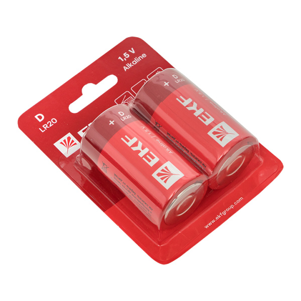 Купить EKF PROxima Алкалиновая батарейка типа D(LR20) блистер 2шт.