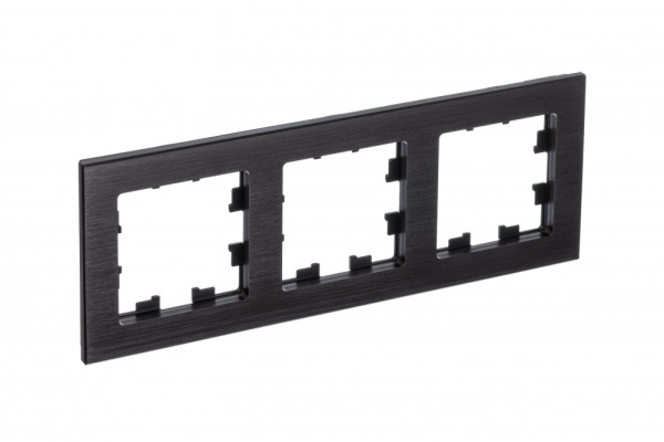 Systeme Electric AtlasDesign Nature Металл оникс Рамка 3-ая