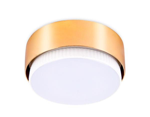 Купить Ambrella Накладной точечный светильник G102 GD золото GX53 D82*25