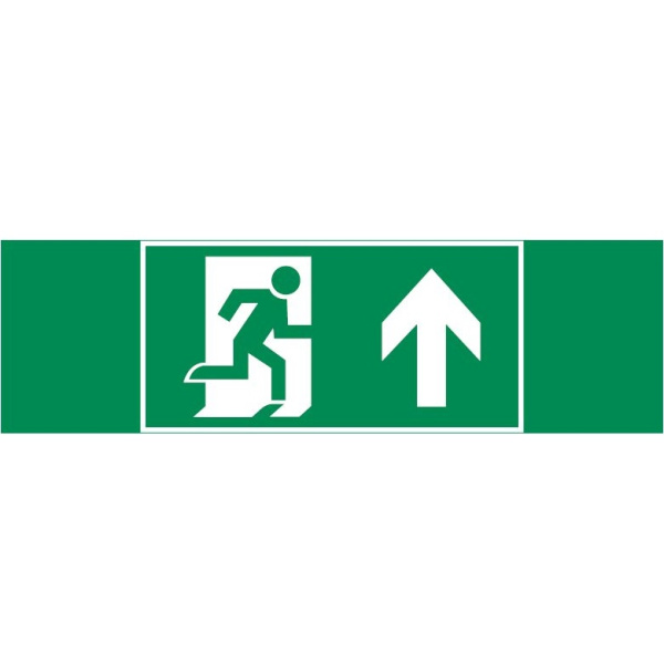 Varton пиктограмма "ФИГУРА / СТРЕЛКА ВВЕРХ" 310х90мм для аварийно-эвакуационного светильника Basic IP65 V5-EM02-60.002.016