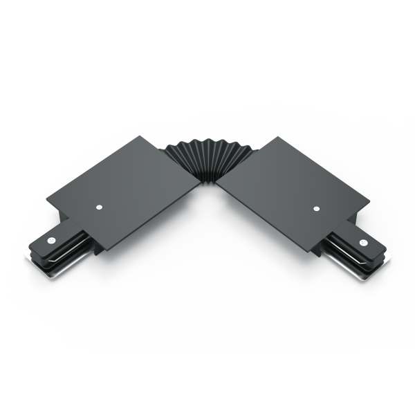 Купить Gauss Коннектор для встраиваемых трековых шинопроводов гибкий (I) черный TR141