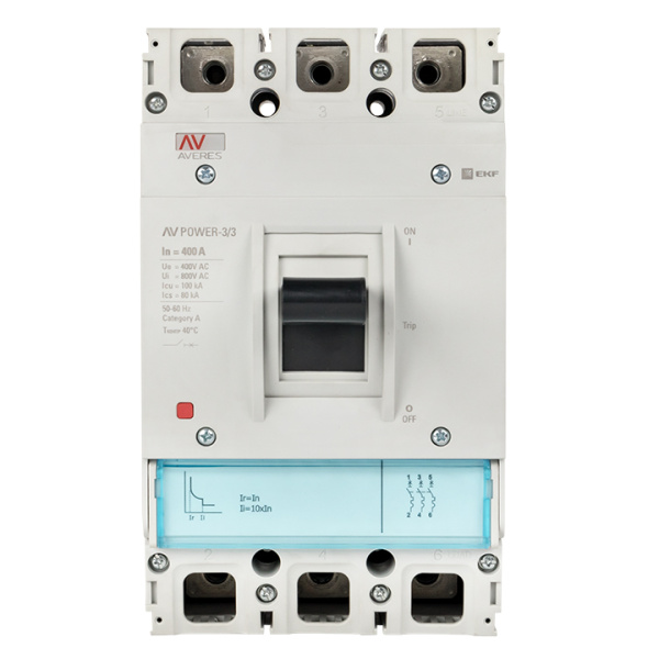 Купить EKF Averes Автоматический выключатель AV POWER-3/3 400А 35kA TR