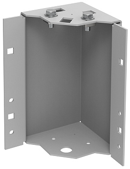 IEK ZPAS ITK Уголок цоколя h=200мм серый (4шт/комплект) ZP-BC35-B0-02