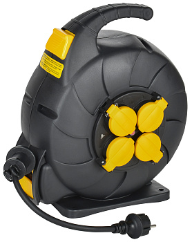 IEK TWIST Катушка УК15 2P+PE/15м 3х1,5мм2 КГ автосм. IP44