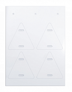 DKC Маркировка для кабеля треугольник 58/55