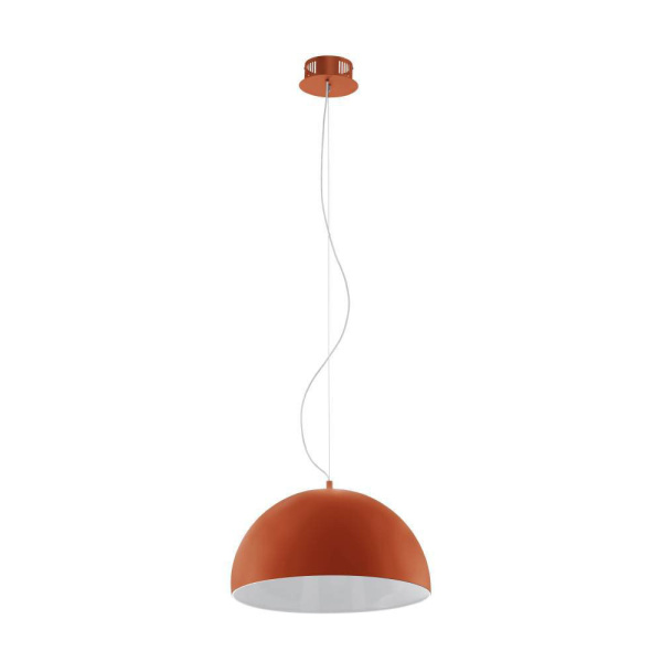 Eglo 61316 Светодиодный подвес GAETANO, 24W(LED), сталь, оранжевый/пластик, белый