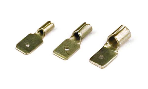 Купить DKC Наконечник плоский (вилка) 0,25-1,5 кв.мм 4,8х0,8 мм (РП-П) 2A32