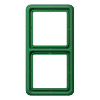 JUNG CD 500 Зеленая Рамка 2-ая CD582GN