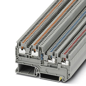 Phoenix Contact PTIO 1,5/S/3-L-R100K/O-M 120V Клеммный модуль для подключения датчиков и исполнительных элементов 3209034