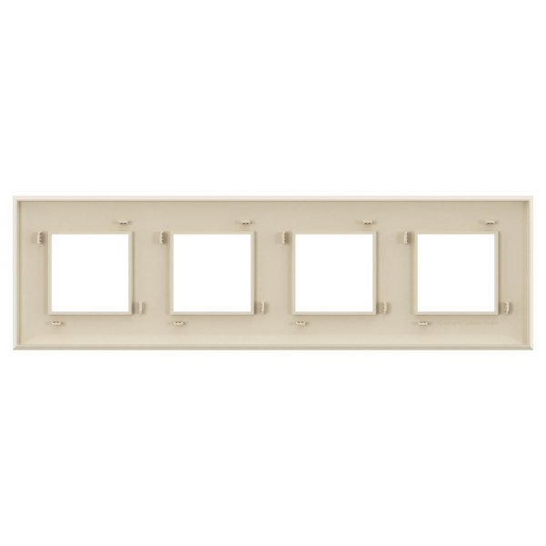 Купить DKC Рамка "Avanti", "Ванильная дымка", 4 поста (8 мод.)