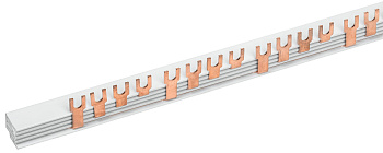 IEK Шина соединительная типа FORK (вилка) 4Р 63А (дл.1 м)