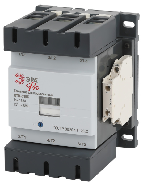 ЭРА Контактор КТИ-5185 PRO KKT50-185-230-10-E 185А 230В/АС3