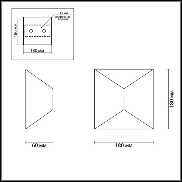 Купить Odeon Light 3909/10WL ODL20 119 белый/металл Настенный светильник LED 3500K 10W 220V IP65 TIBRO