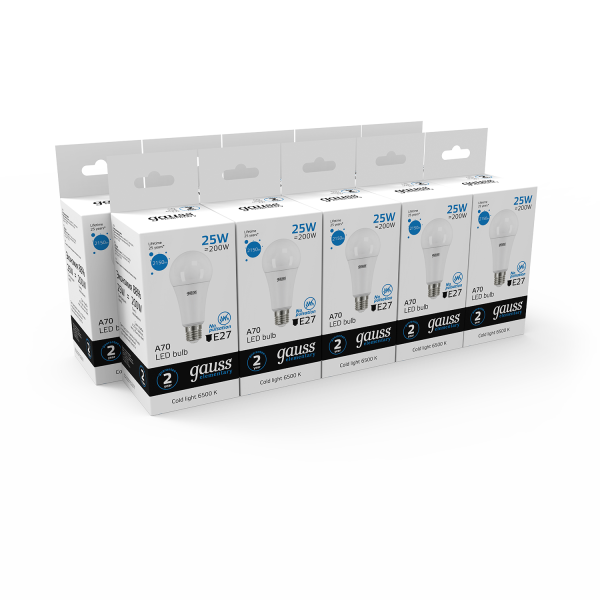 Купить Gauss Лампа Elementary A67 25W 2150lm 6500K E27 LED 73235