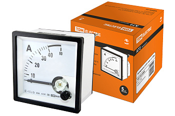 TDM Амперметр А72П  40А-1,5 SQ1102-0080