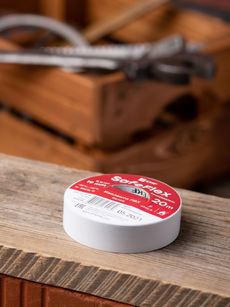 Купить EKF PROxima Изолента ПВХ белая 19мм 20м серии SafeFlex