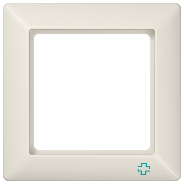 JUNG Рамка 1-кратная слоновая кость ABAS581N