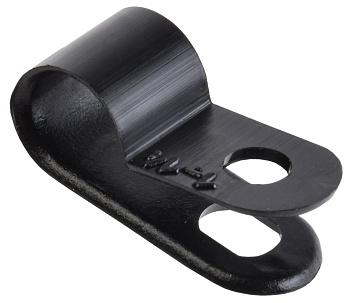 IEK Скоба крепежная 6мм нейлоновая черная (50шт)