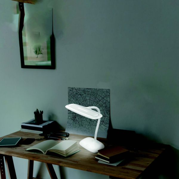 Светильник настольный Baoli, USB-зарядка устройств, вращение 360° Rexant 75-0222