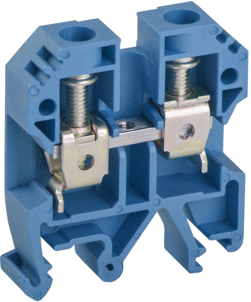 IEK Клемма винтовая КВИ-6мм2 синяя