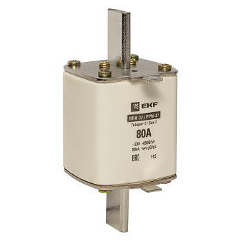 EKF PROxima Плавкая вставка ППН-37 400/80А габарит 2