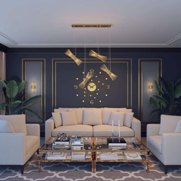 Купить Odeon Light 4638/2W ODL20 421 золотой/металл Бра G9 2*40W 220V DORTA