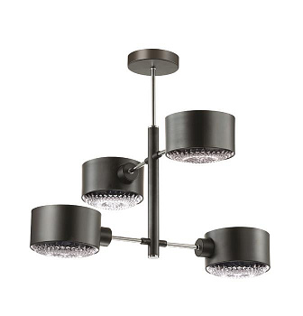 Lumion 3741/4C LN19 085 чёрный, хром Люстра потолочная E14 4*60W 220V JARED