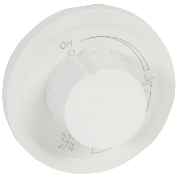 Legrand Celiane Белый Накладка регулятора мотора вентилятора 40-400 Вт, Кат. № 0 670 88 068088