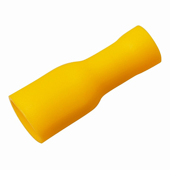 Клемма плоская полностью изолированная гнездо - 7.4мм 4-6мм² (РППи-м 6.0-(6.3)) Rexant 08-0651