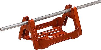 EZETEK Держатель проводника круглого 8 мм для плоской кровли, пластик 91051