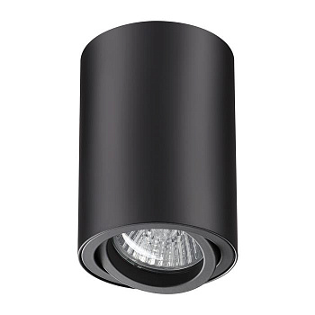 Novotech 370418 NT19 193 Светильник накладной черный IP20 GU10 50W 220V PIPE