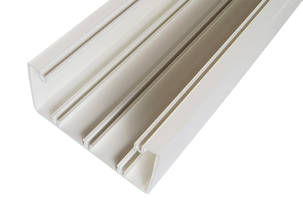 Купить SPL Кабель-канал 100x50 мм 2 метра с крышкой белый (638081 - SPL - 100001S)