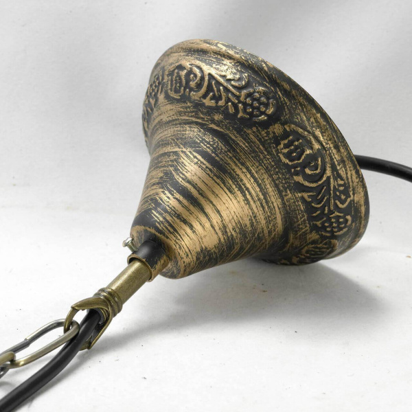 Купить Lussole LOFT Металл Бронзовый /  Стекло Подвес E27 60W LSP-9518