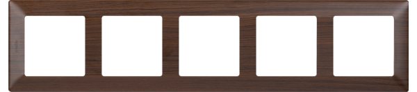 Купить Legrand Valena LIFE Темное дерево Рамка 5-ая 754175