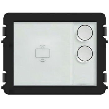 ABB Клавишный модуль с двумя круглыми клавишами и считывателем IC, Mifare/NFC 2TMA070120N0025