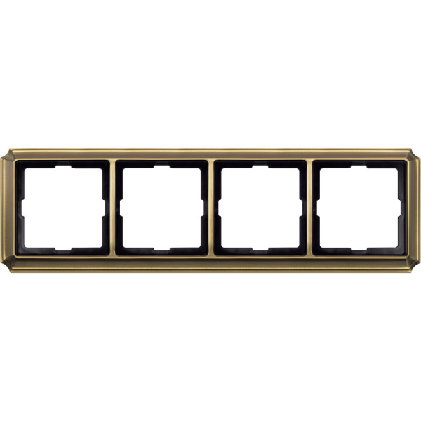 SE Merten SD Antik Античная латунь Рамка 4-ая MTN483443