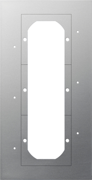 Купить Gira Монтажная плата для плоских домофонов тройная 129800