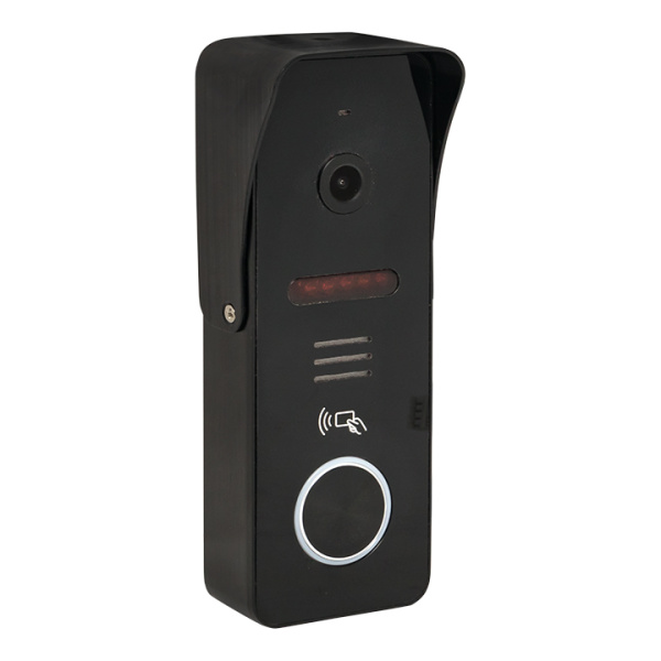Купить Вызывная видеопанель со счит. ключей CPV-02 чер. 4пр. 1000TVL IP65 EKF