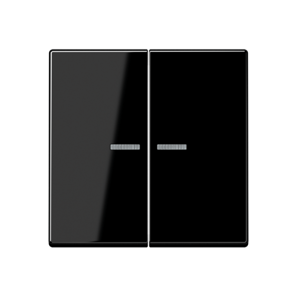 JUNG A 500 Черная Клавиша 2-ая с/п A595KO5SW